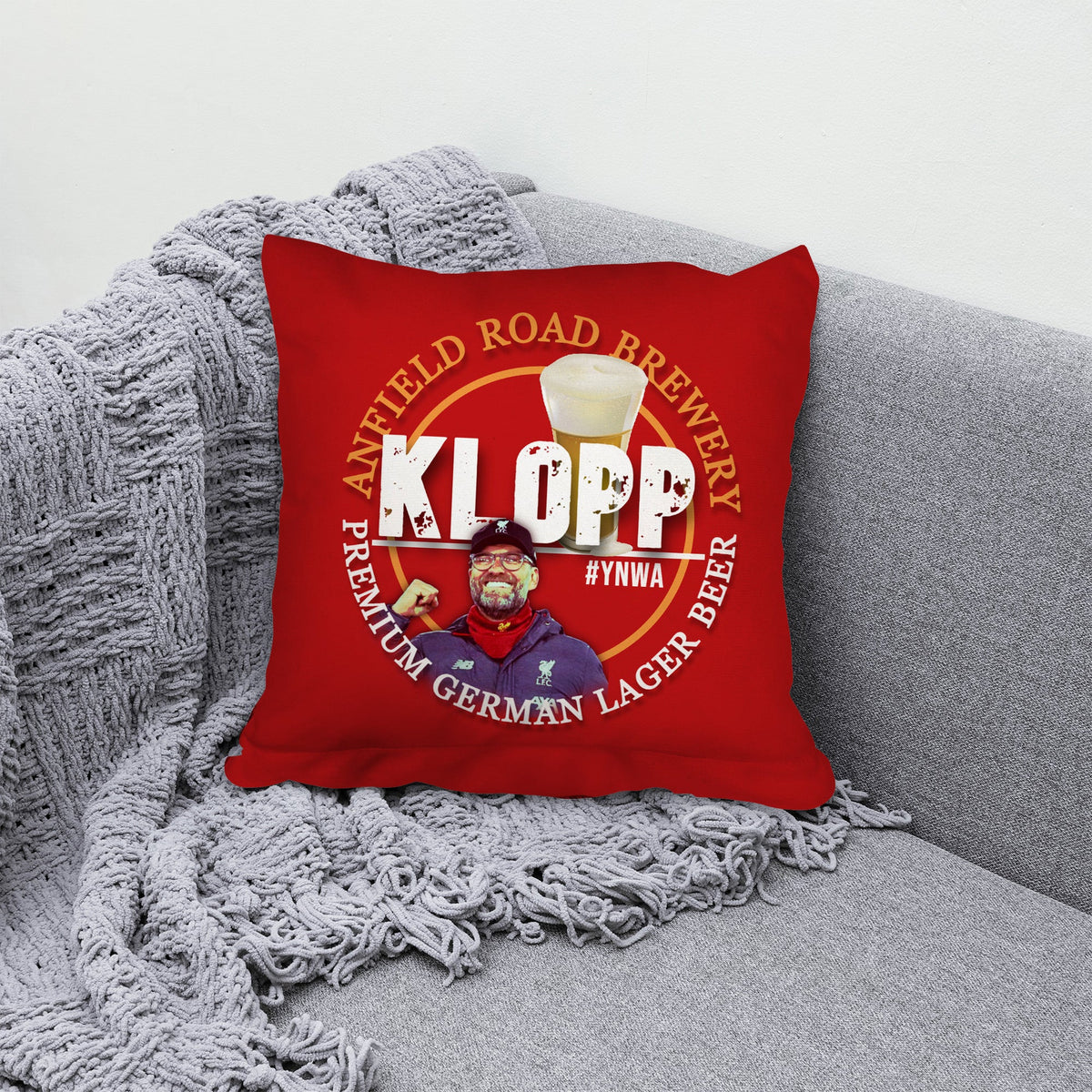 Liverpool Klopp - Football Legends - Cushion 10"