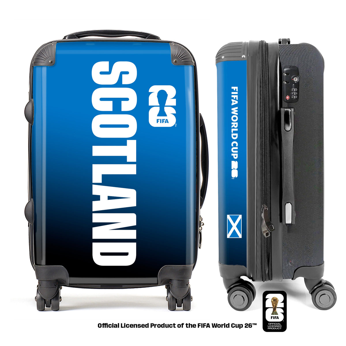 Scotland 3 FIFA World Cup 26™ Suitcase – Official Licensed Product