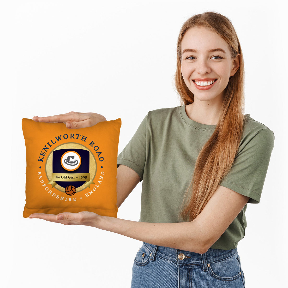 Luton Kenilworth Road - Football Legends - Cushion 10"