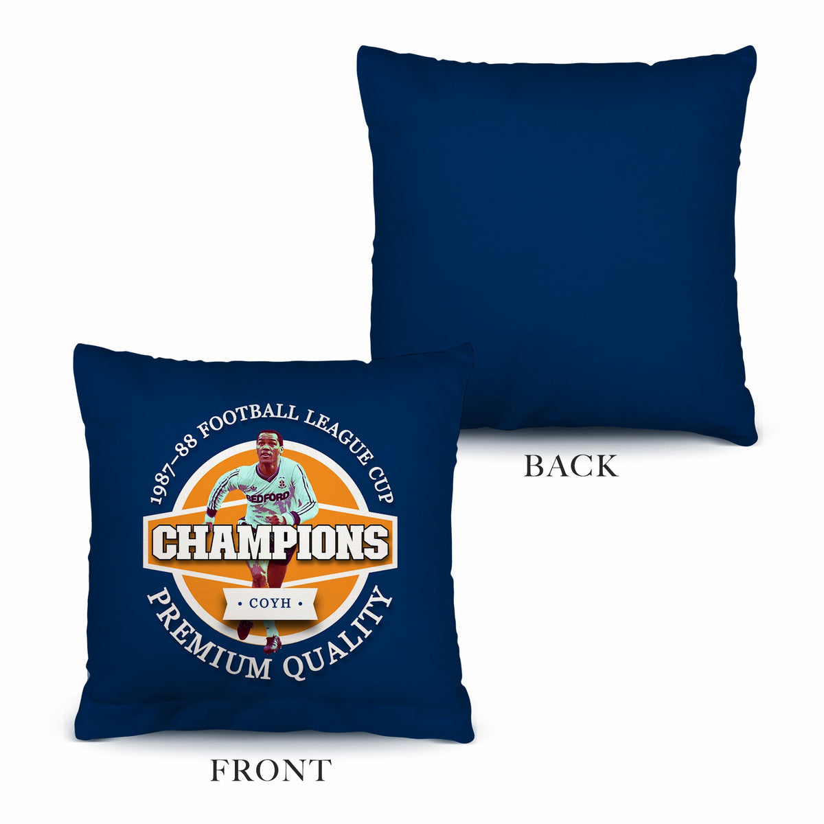 Luton League Cup - Football Legends - Cushion 10"