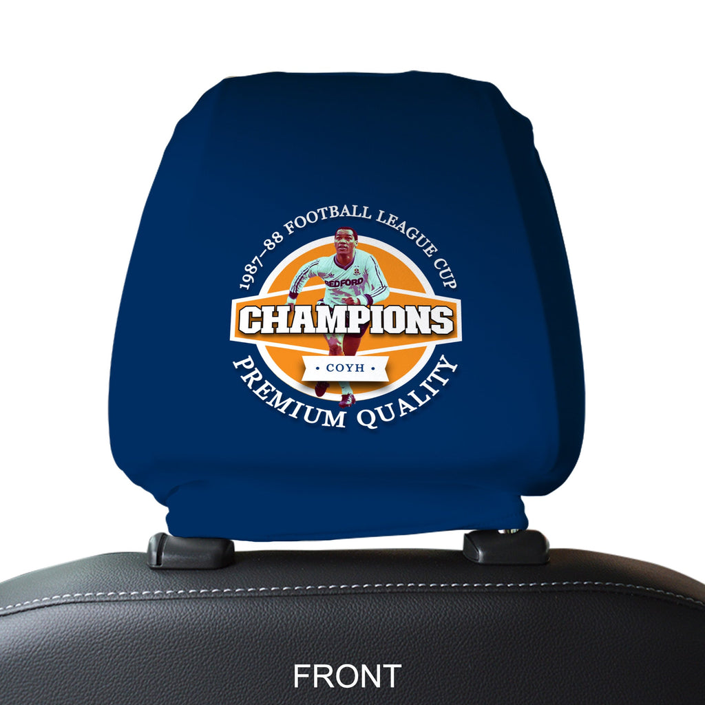 Luton League Cup - Football Legends - Headrest Cover