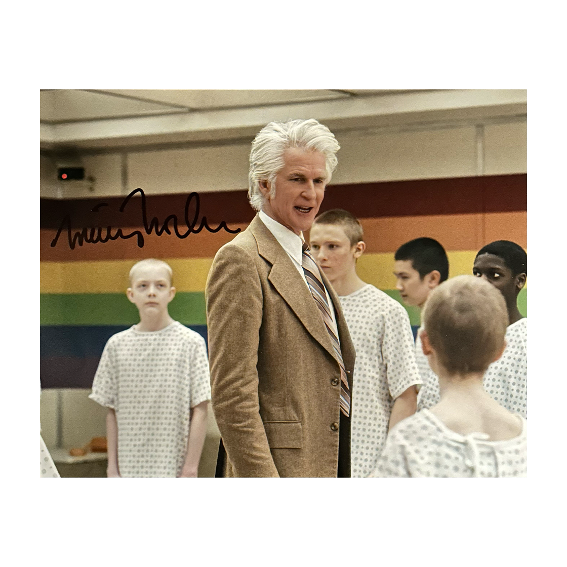 Matthew Modine Signed Stranger Things 10x8 Image 1 (ACOA)