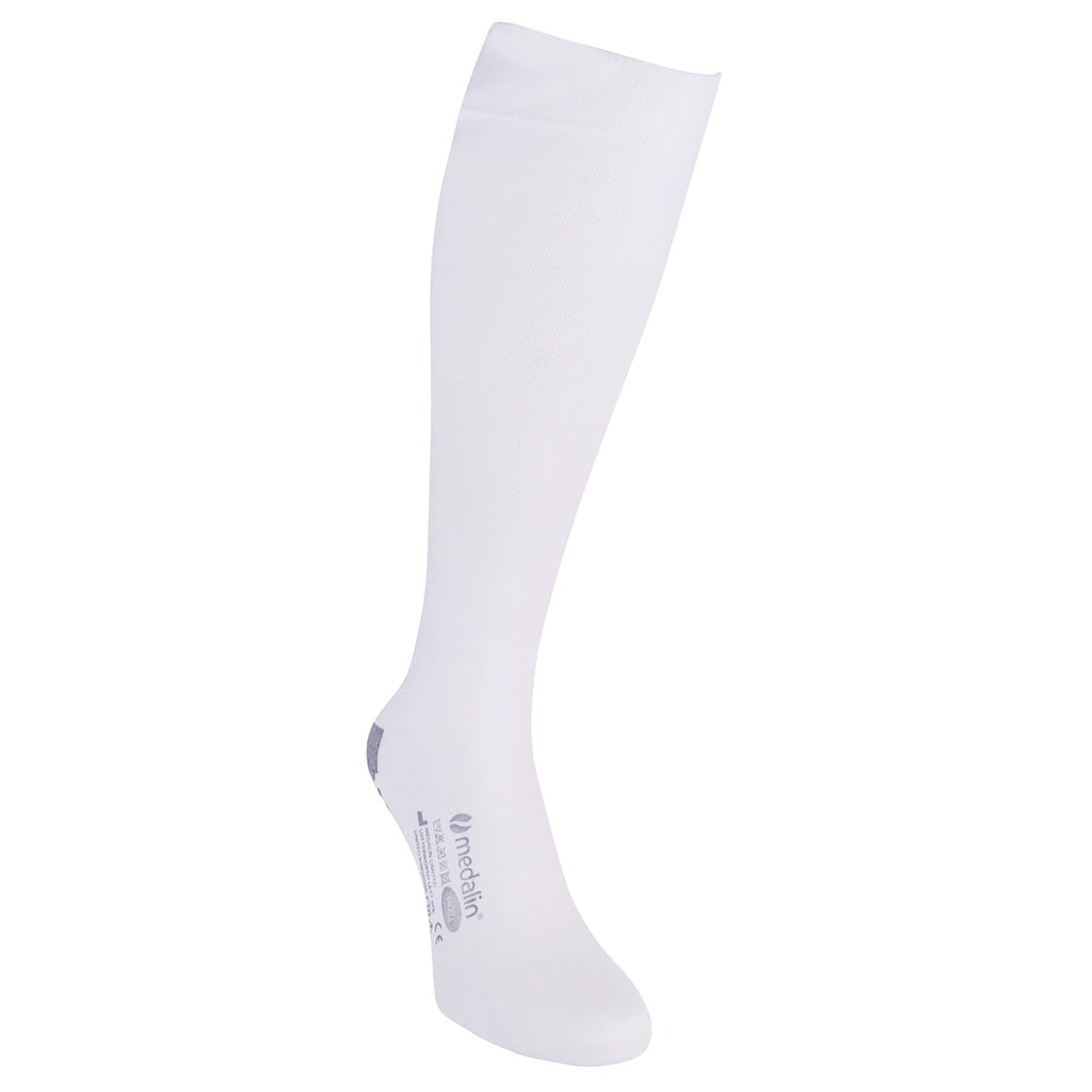 2 Pairs Graduated Compression Below the Knee Stockings with Grips