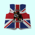 British Bulldog - Novelty Costume Fancy Dress Waistcoat ( 4 sizes available )