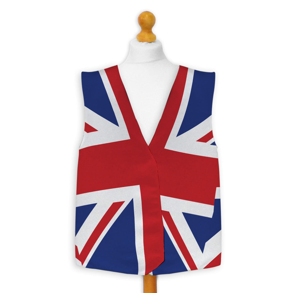 British Bulldog - Novelty Costume Fancy Dress Waistcoat ( 4 sizes available )