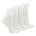 4 Pairs Childrens Organic Cotton Sensory Socks - Seamless Socks for Boys & Girls