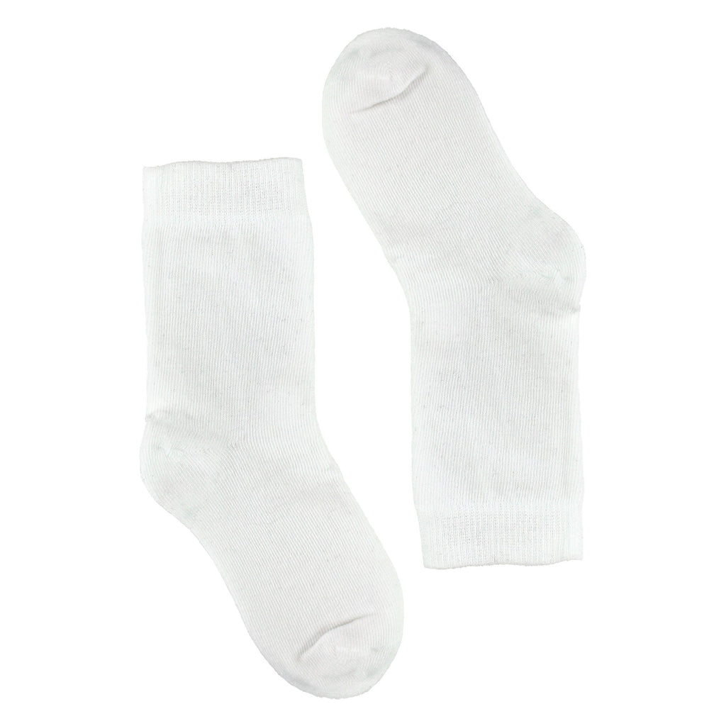 4 Pairs Childrens Organic Cotton Sensory Socks - Seamless Socks for Boys & Girls