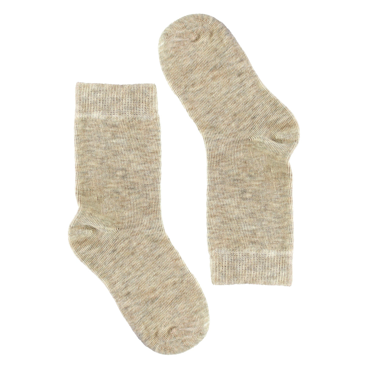 4 Pairs Childrens Organic Cotton Sensory Socks - Seamless Socks for Boys & Girls
