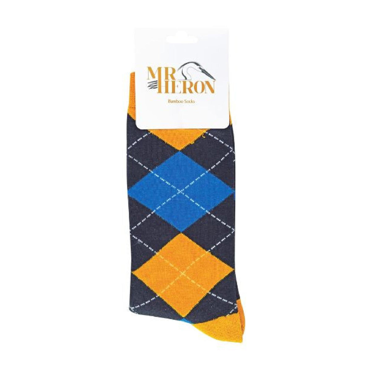 1 Pack Mens Novelty Patterned Bamboo Socks