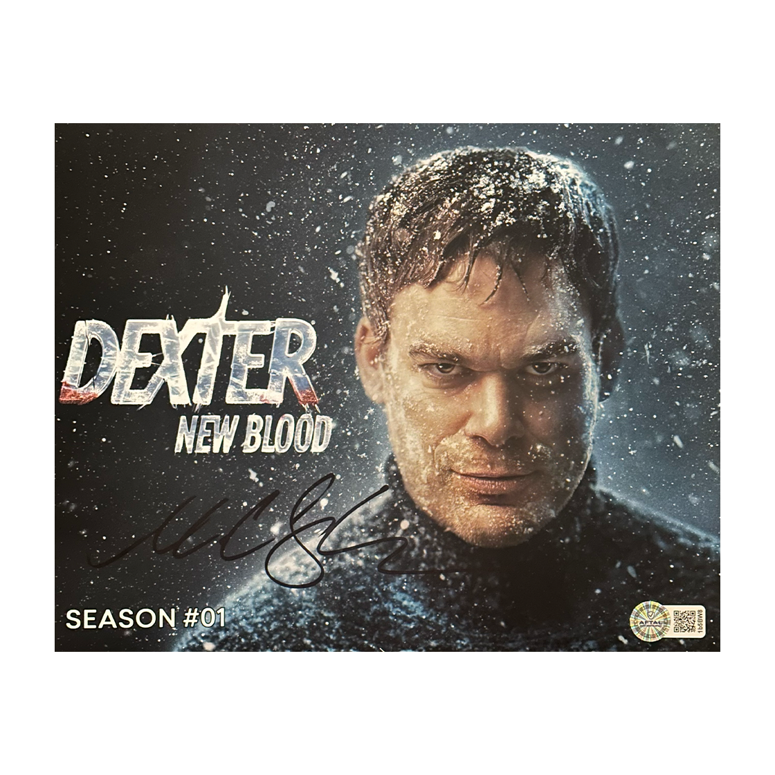 Michael C. Hall Signed Dexter: New Blood 10x8 Image 2 (AFTAL Authenticated)