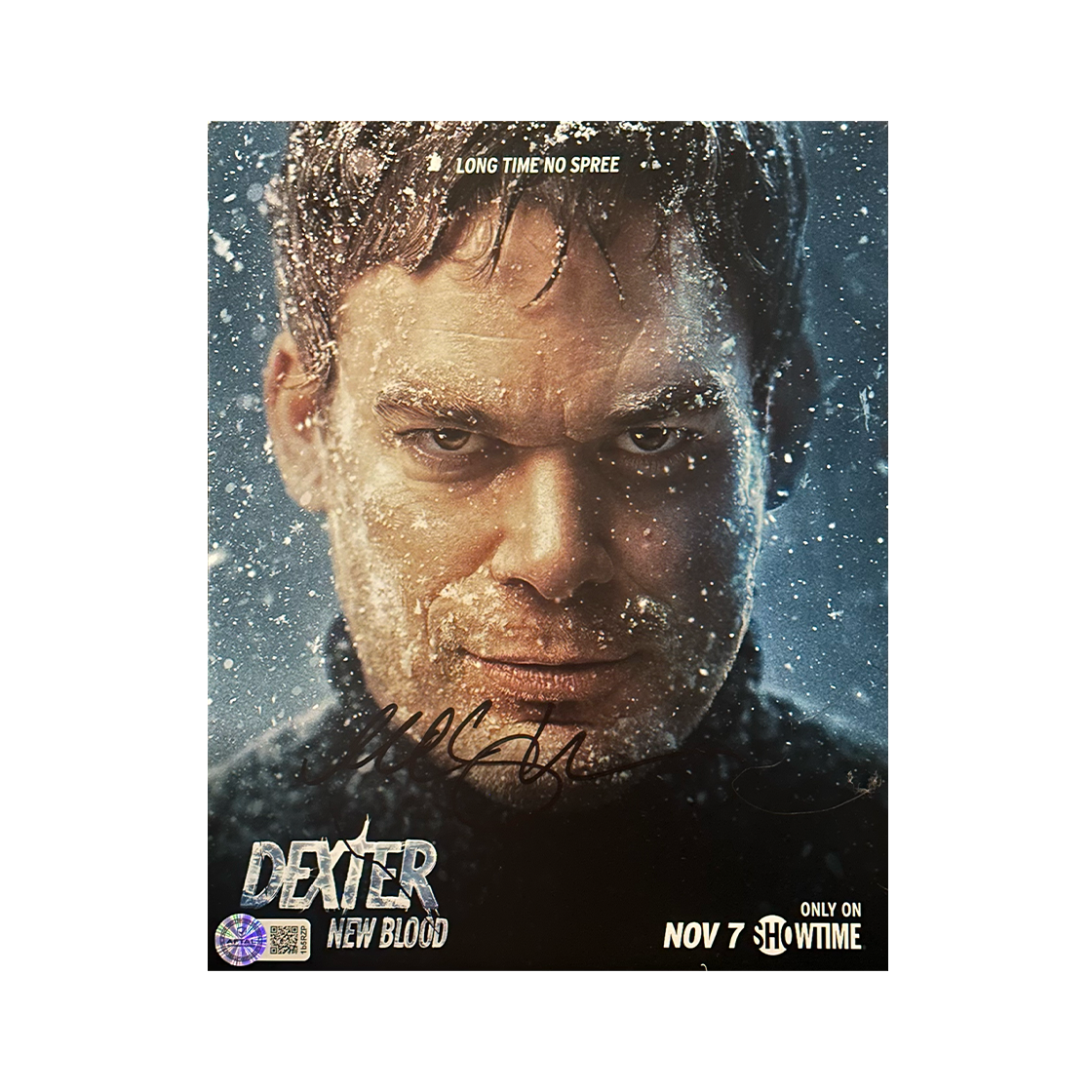 Michael C. Hall Signed Dexter: New Blood 10x8 Image 3 (AFTAL Authenticated)