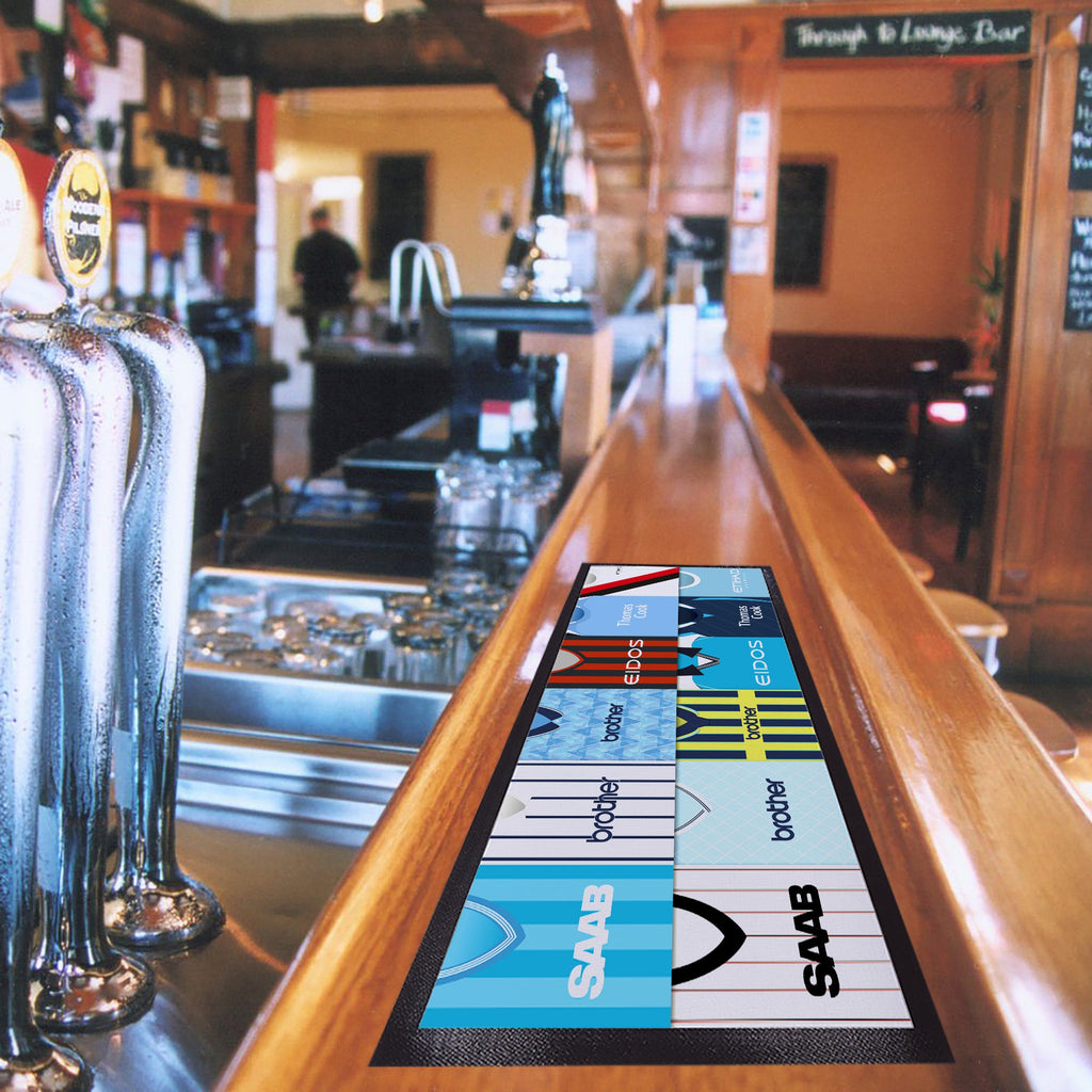 Manchester Blue Kit Montage - Bar Runner
