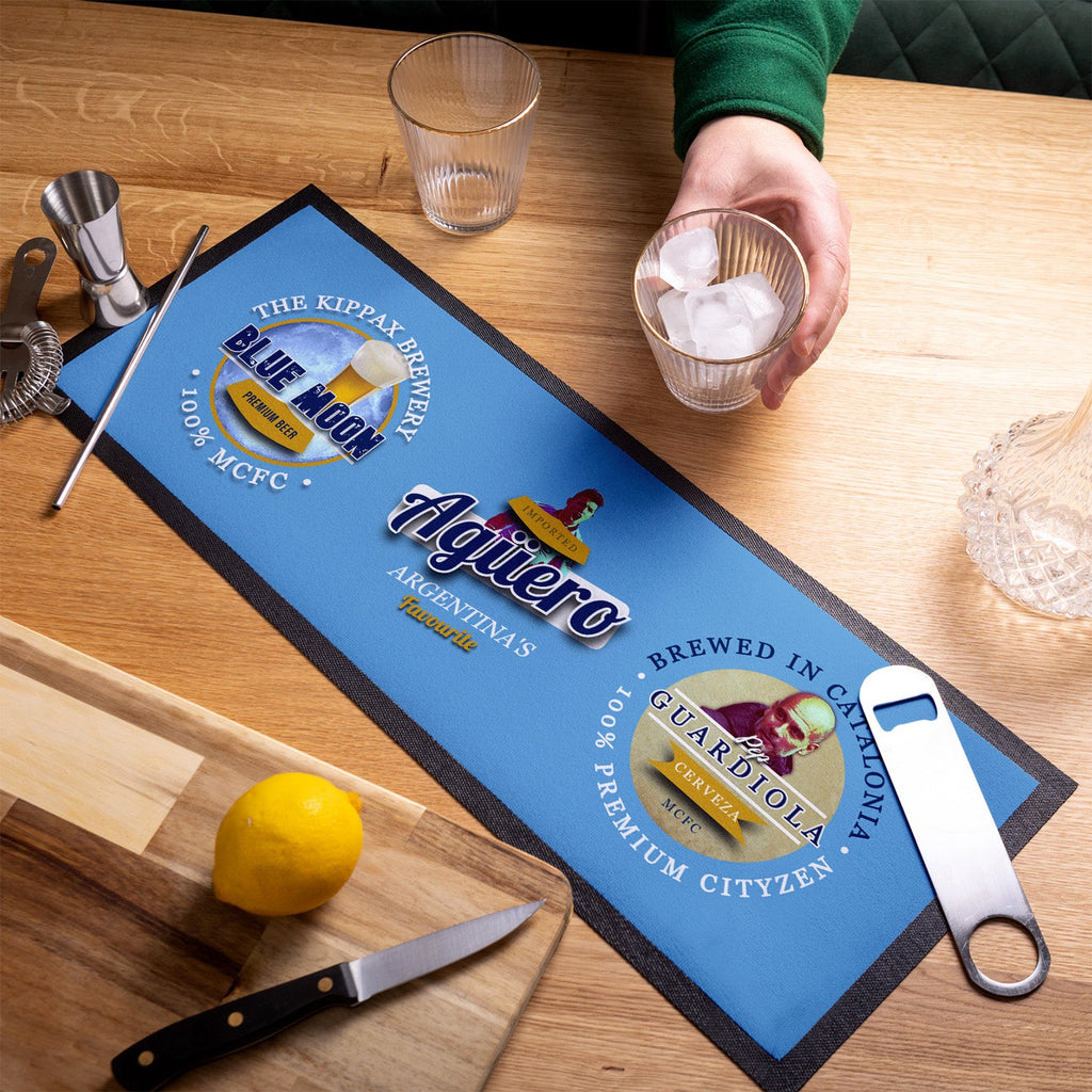 Manchester Blue - Football Legends - Bar Runner