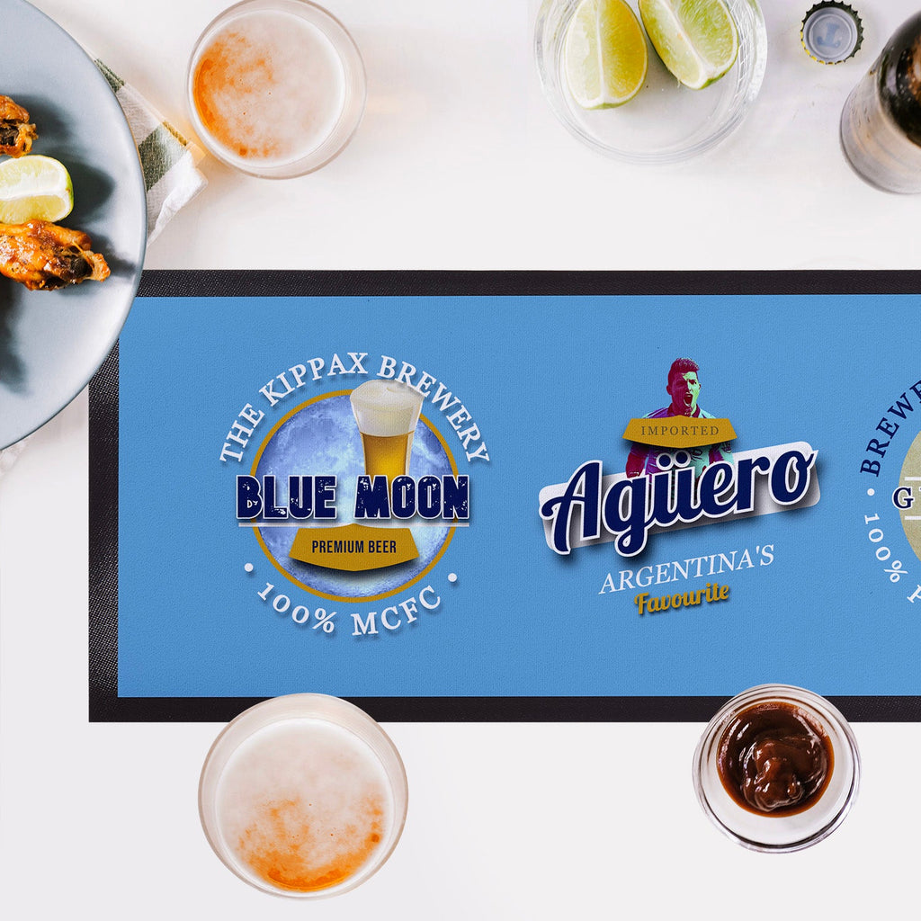 Manchester Blue - Football Legends - Bar Runner