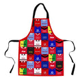 Manchester Red - Kit Montage - Water-Resistant Adults Apron