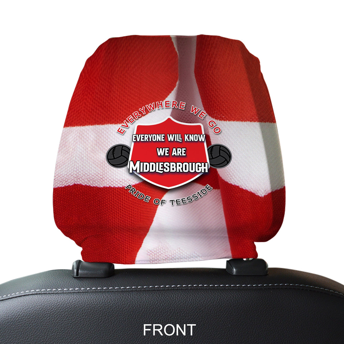 Middlesbrough Everywhere - Football Legends - Headrest Cover