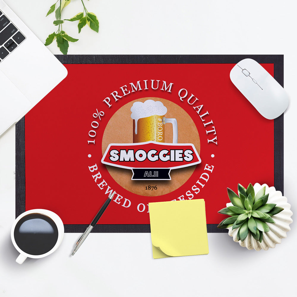 Middlesbrough Smoggies  - Football Legends - Door Mat -60cm X 40cm