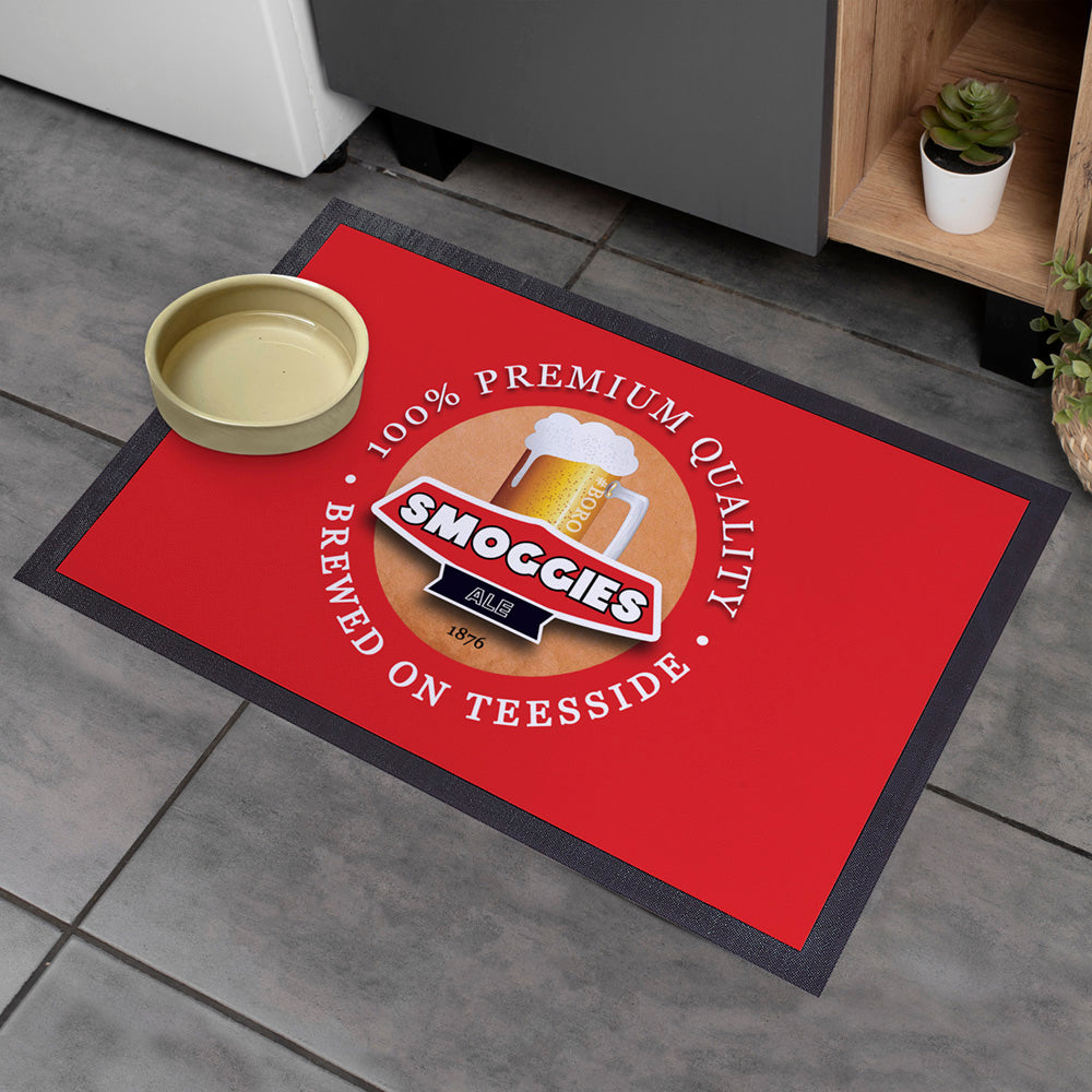 Middlesbrough Smoggies  - Football Legends - Door Mat -60cm X 40cm