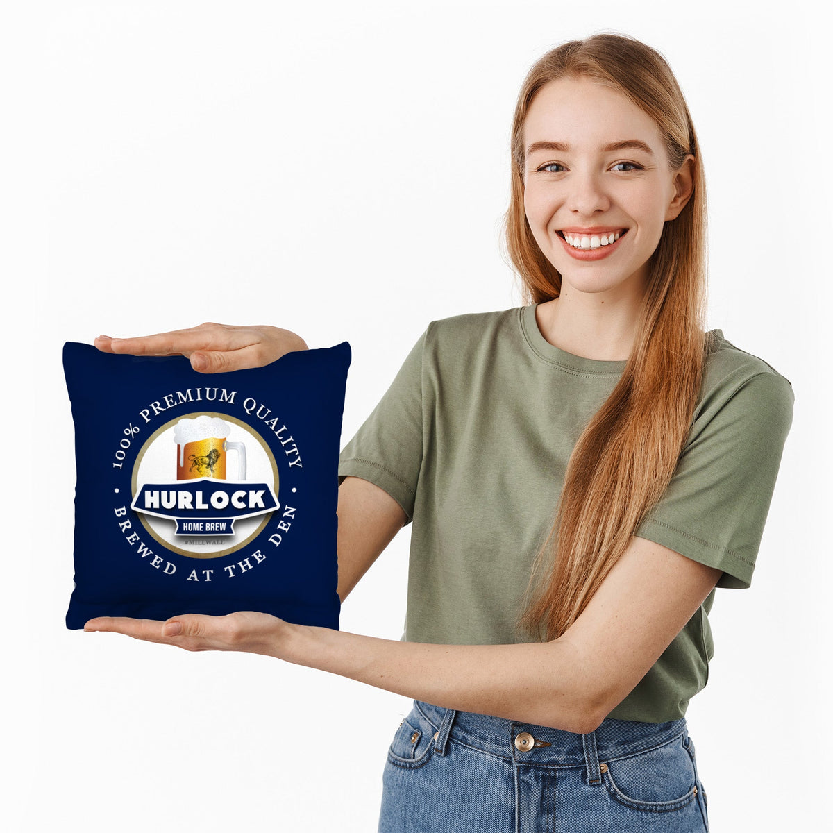 The Lions Hurlock - Football Legends - Cushion 10"