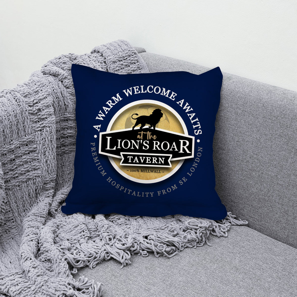 The Lions Lions - Football Legends - Cushion 10"