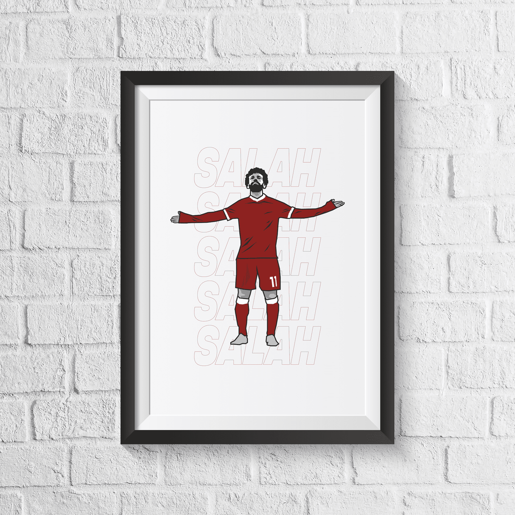 Mo Salah Liverpool Print