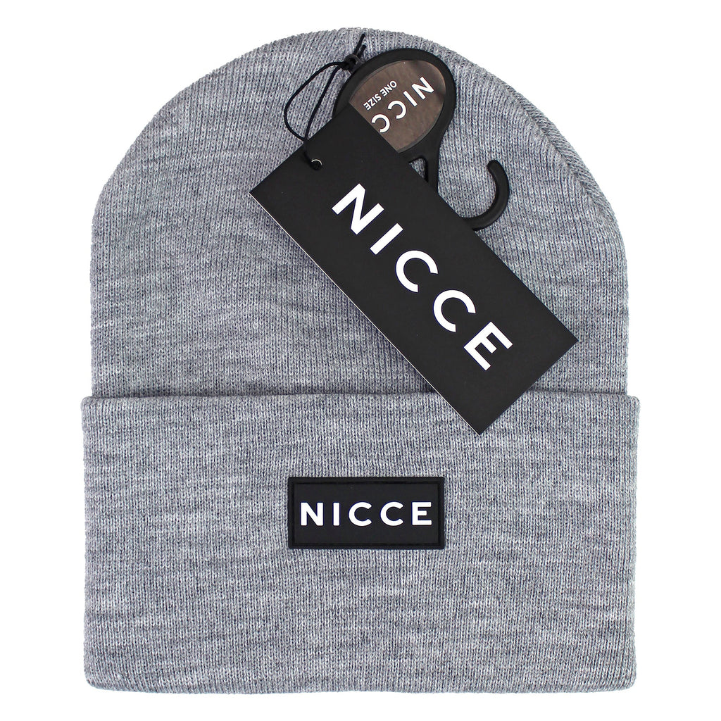 Mens Knitted Beanie Hat - Warm Soft Winter Thermal Hat