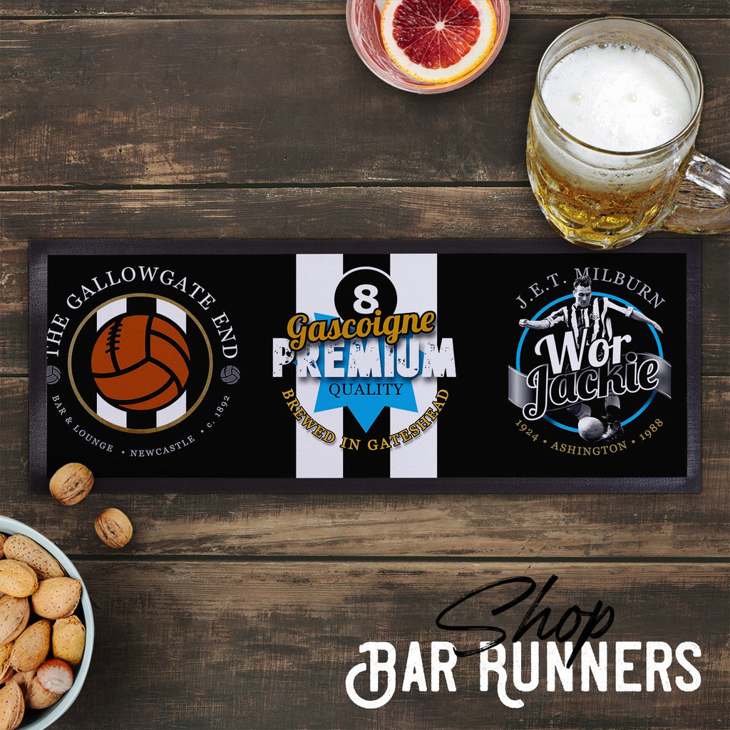 Newcastle - Football Legends - Bar Runner