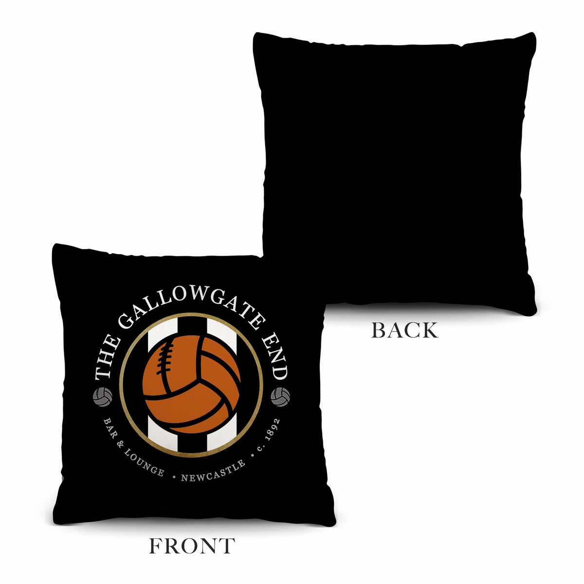Newcastle Gallowgate - Football Legends - Cushion 10"