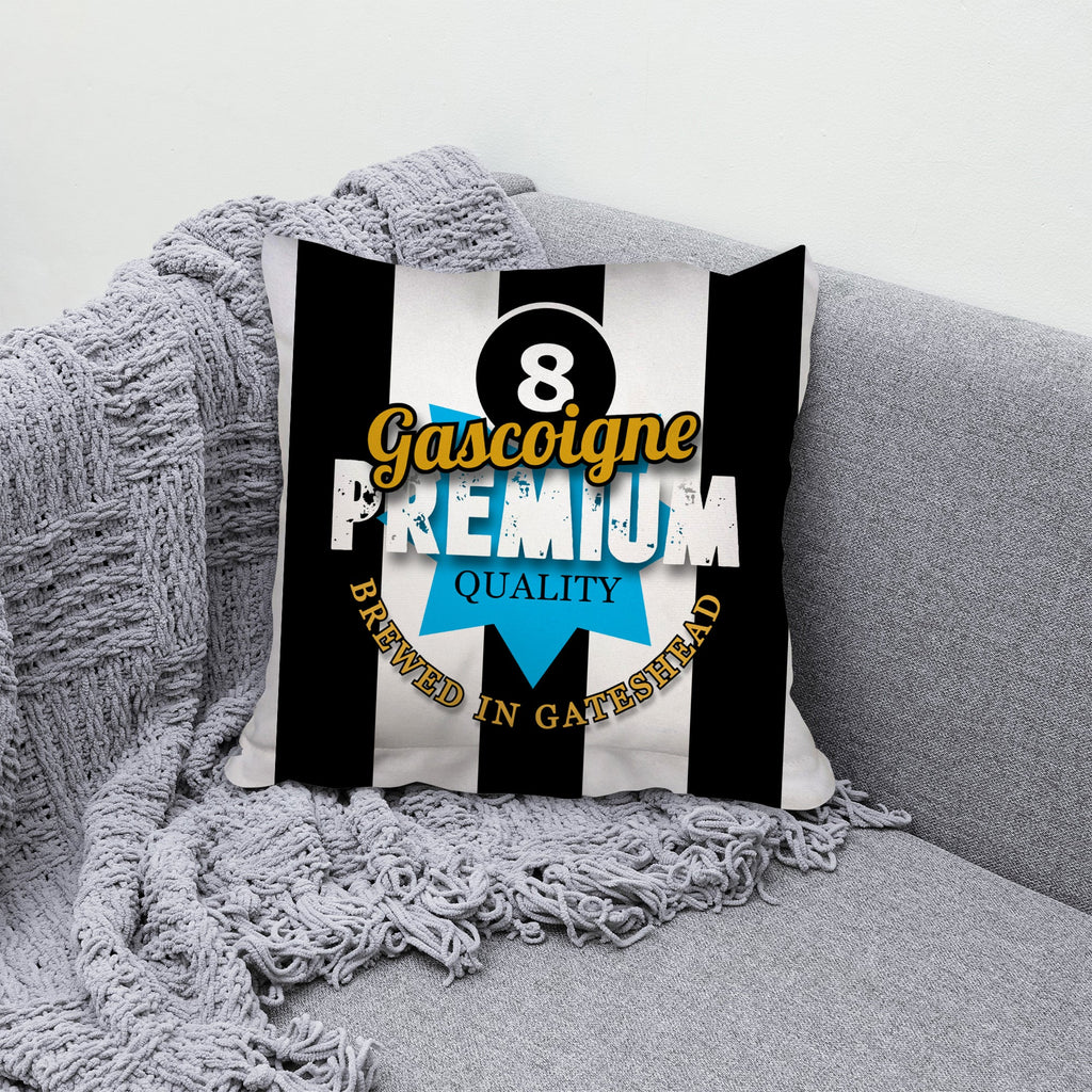 Newcastle Paul Gascoigne - Football Legends - Cushion 10"