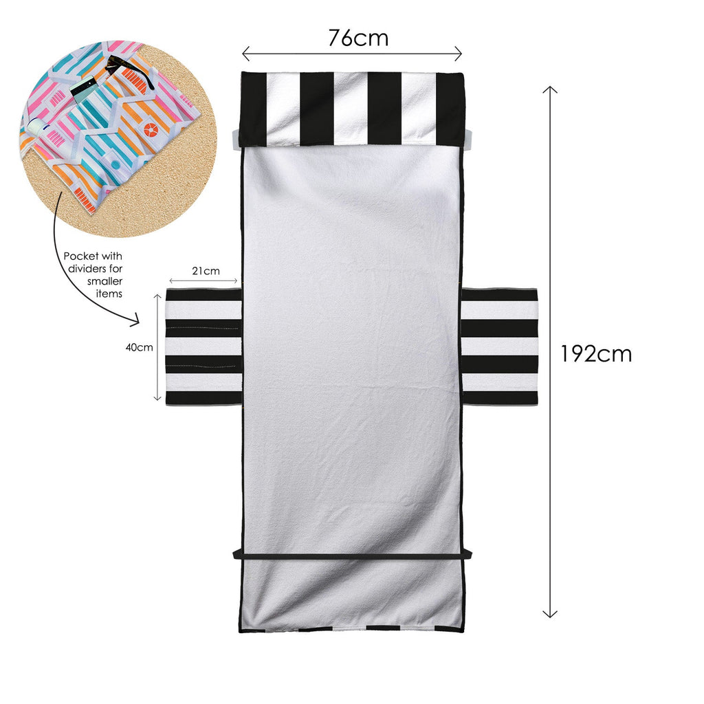 Newcastle - 1996 Home Shirt - Sunbed Towel