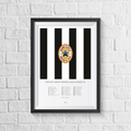 Newcastle 'The Entertainers' Squad Print