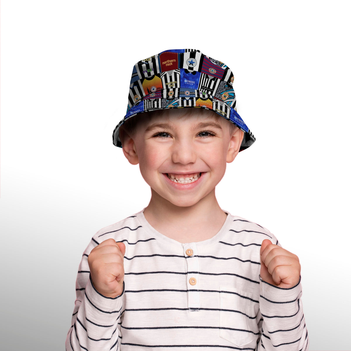 Newcastle Kit Montage - Bucket Hat