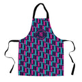 No Scotland No Party - Blue & Pink Pattern - Water-Resistant Adults Apron