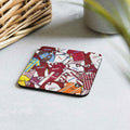 Northampton Collage Of Retro Shirts Football Coaster