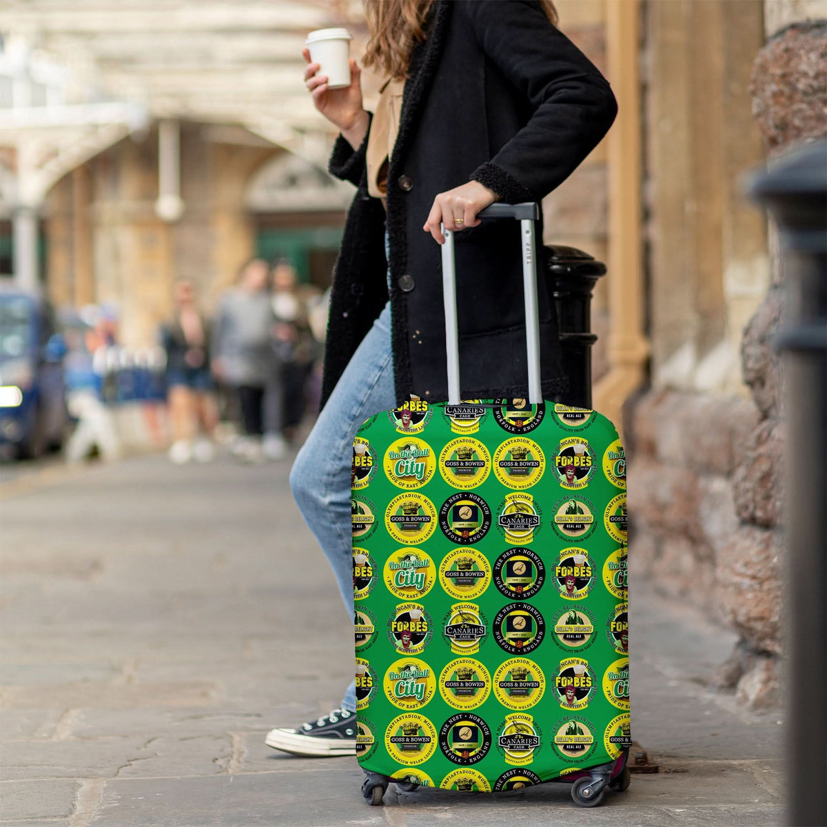 Norwich - Football Legends - Luggage Cover - 3 Sizes