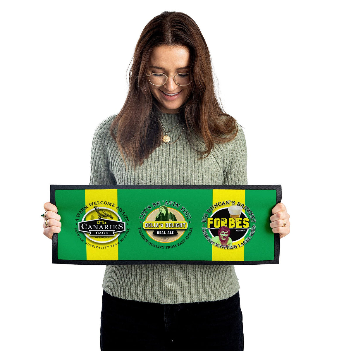 Norwich - Football Legends - Bar Runner