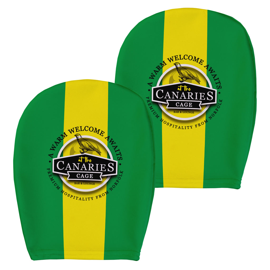 Norwich Canaries - Football Legends - Headrest Cover