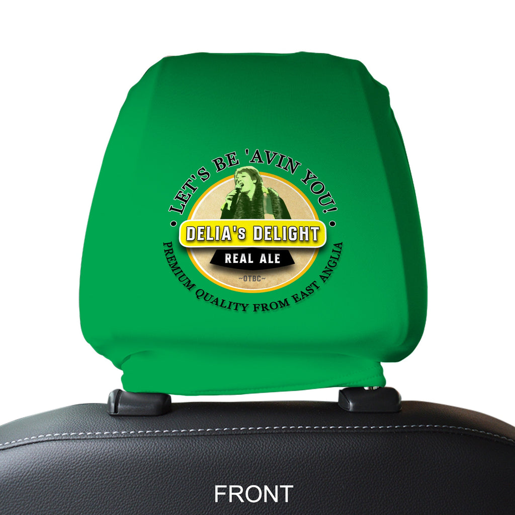 Norwich Delia Smith - Football Legends - Headrest Cover