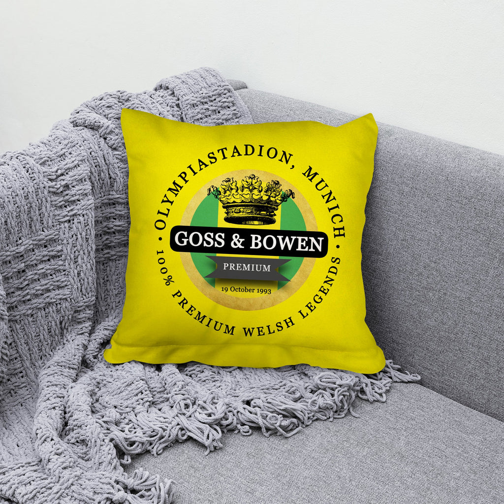 Norwich Goss Bowen - Football Legends - Cushion 10"