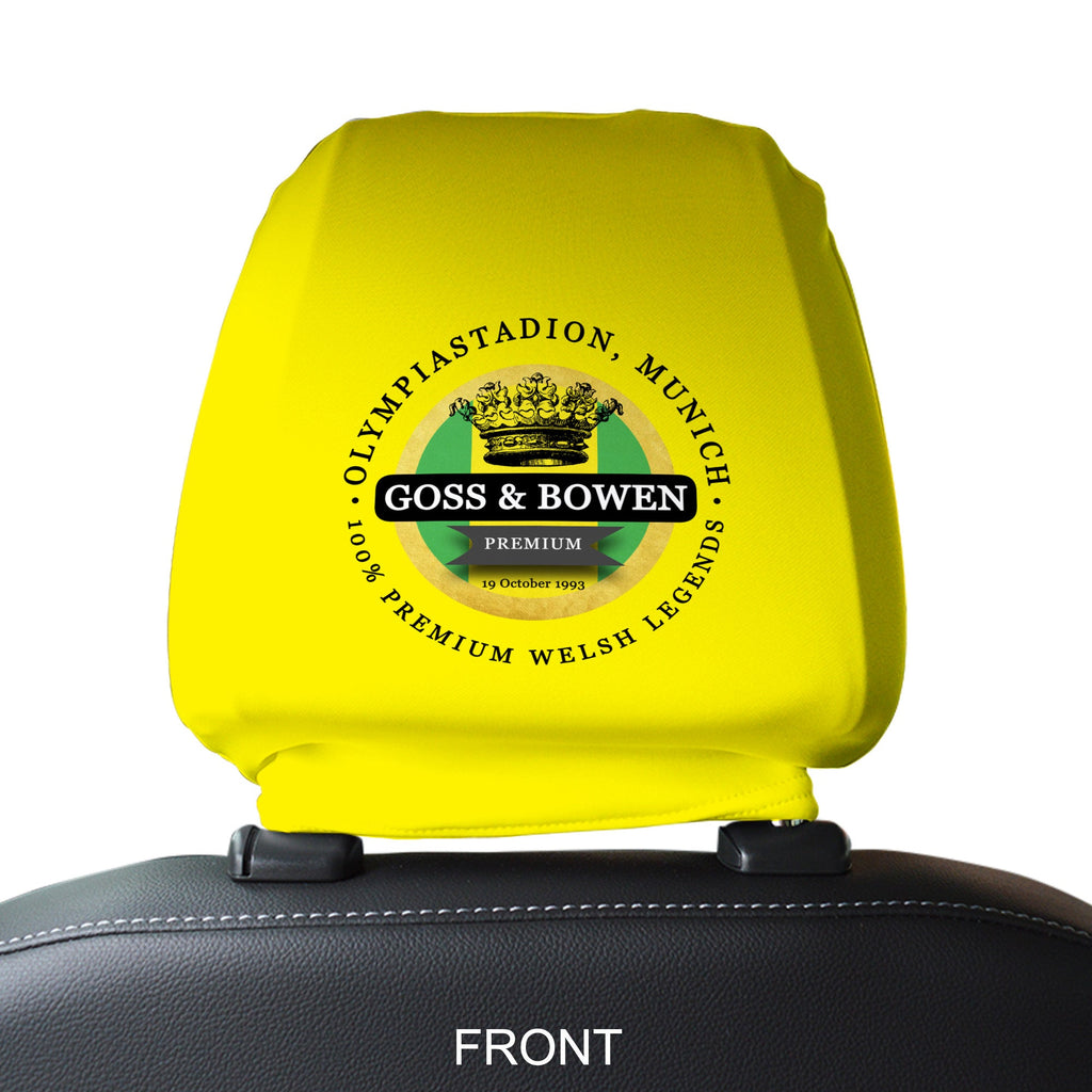 Norwich Goss Bowen - Football Legends - Headrest Cover