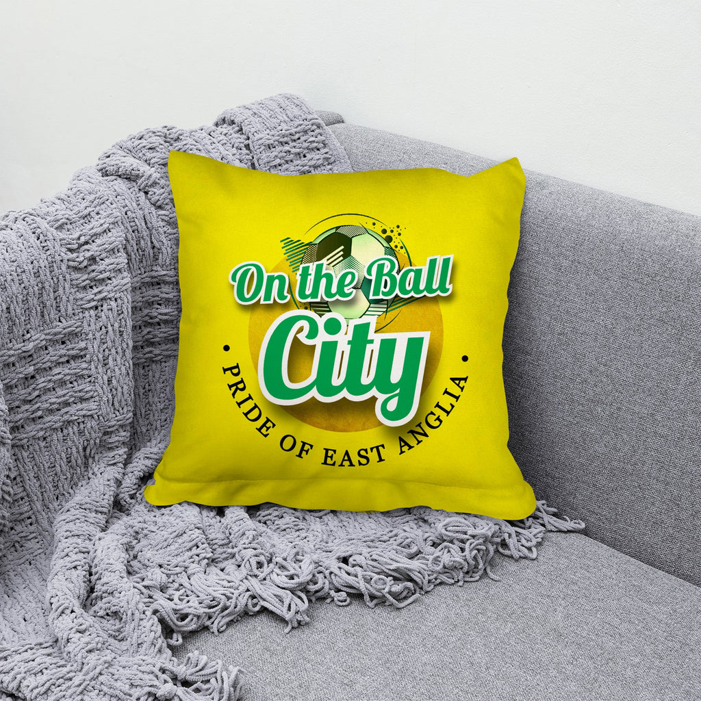 Norwich On the Ball - Football Legends - Cushion 10"