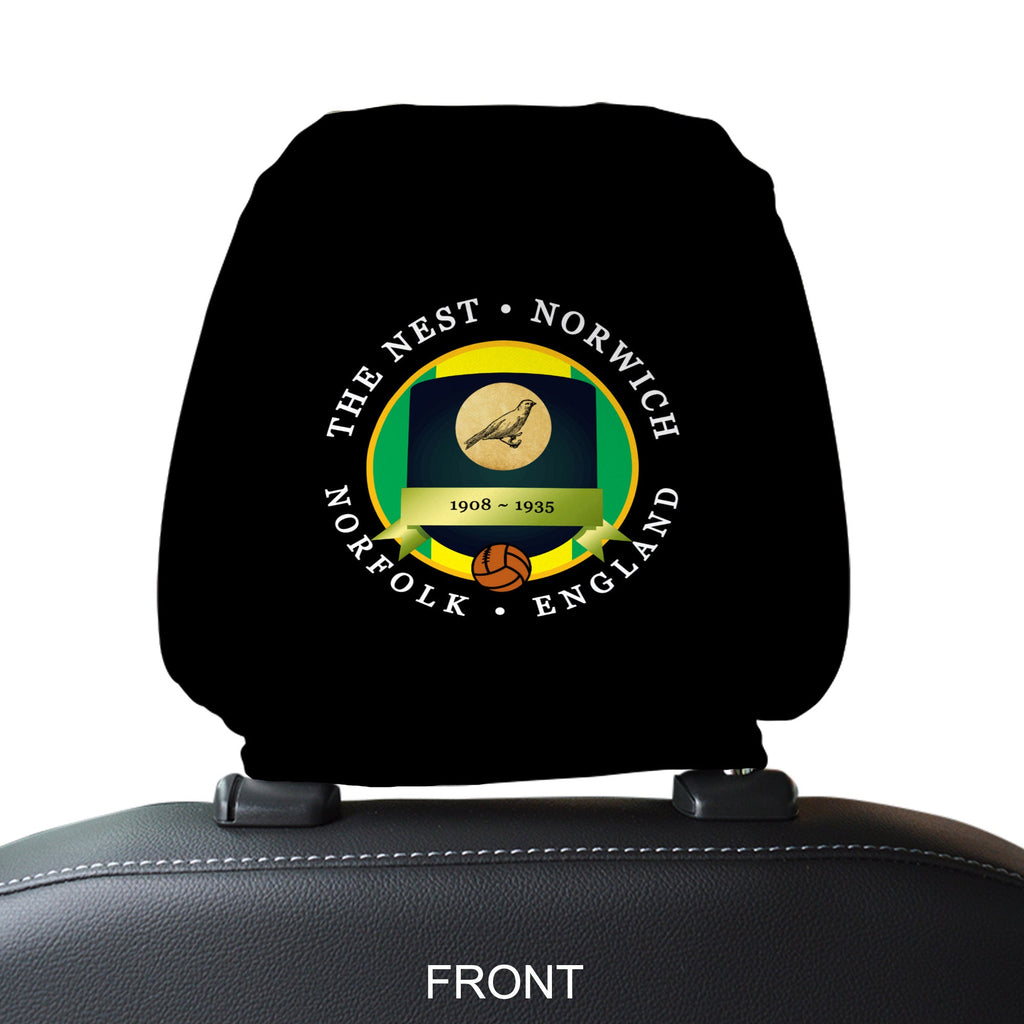 Norwich The Nest - Football Legends - Headrest Cover