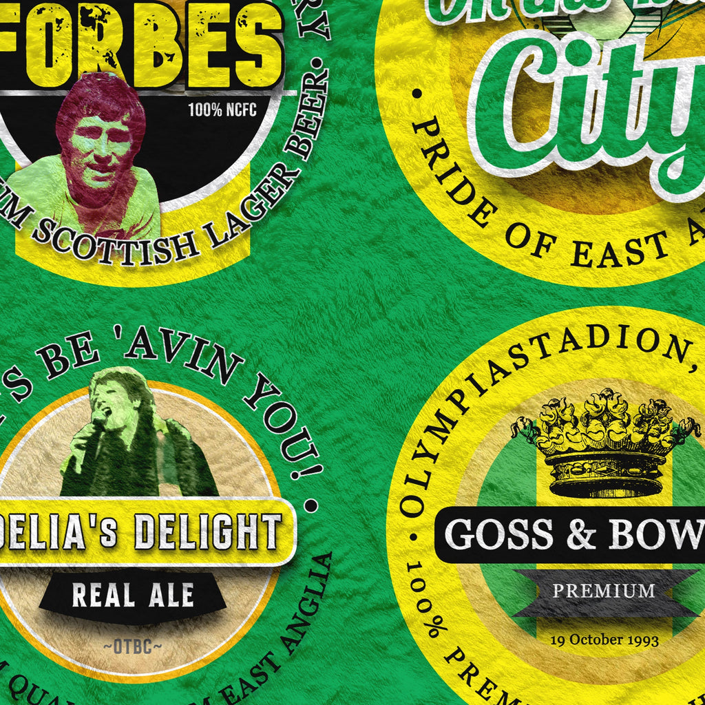Norwich - Football Legends - Fleece