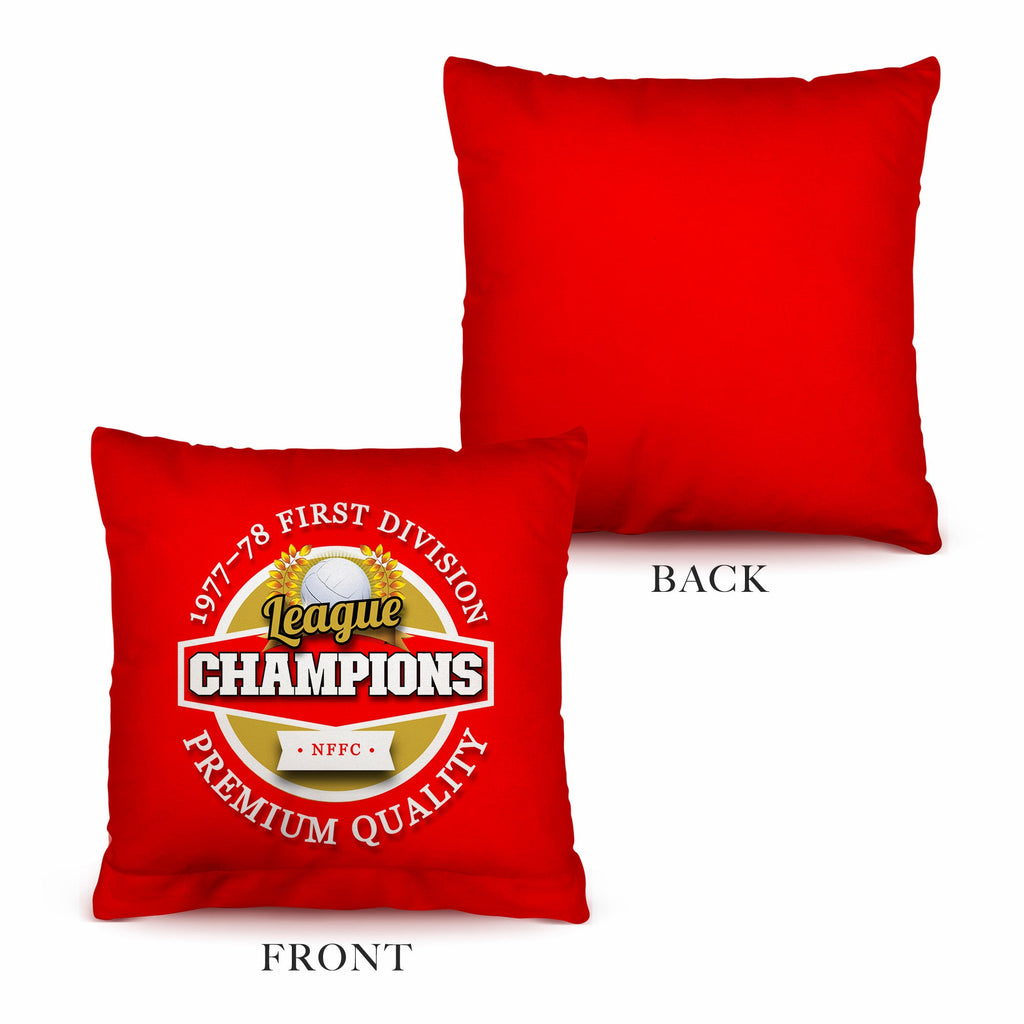 Nottingham League Champions - Football Legends - Cushion 10"
