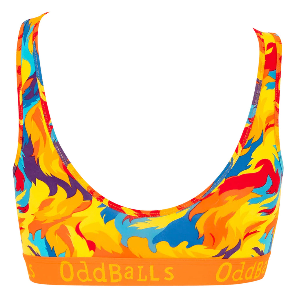 Ladies Colourful Comfy Cotton Bralette | Soft Everyday Wireless Bra Top