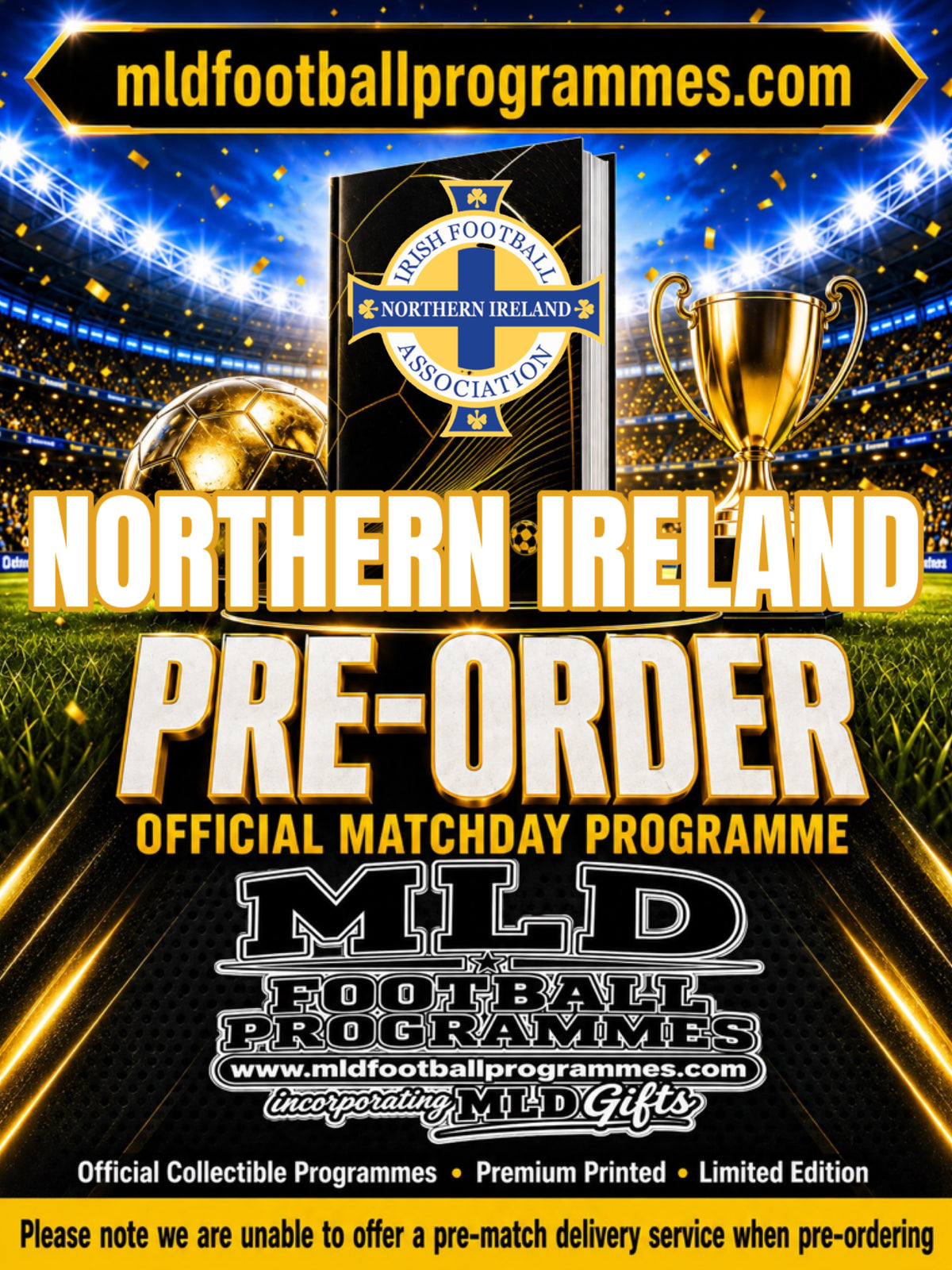 Northern Ireland v Georgia 2026/2027 Official Home Matchday Programme - PRE-ORDER