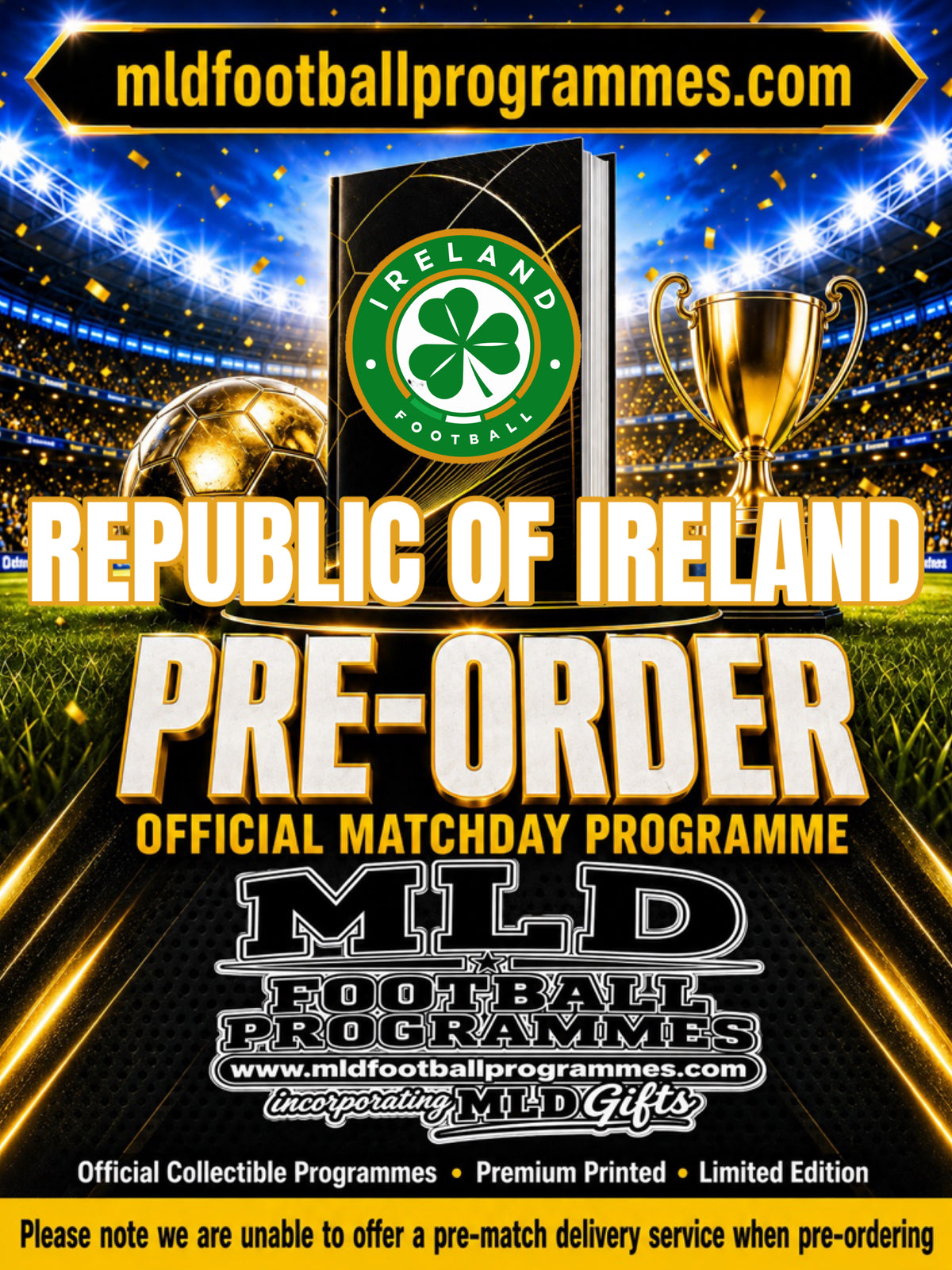 Republic of Ireland v Austria 2026/2027 Official Home Matchday Programme - PRE-ORDER