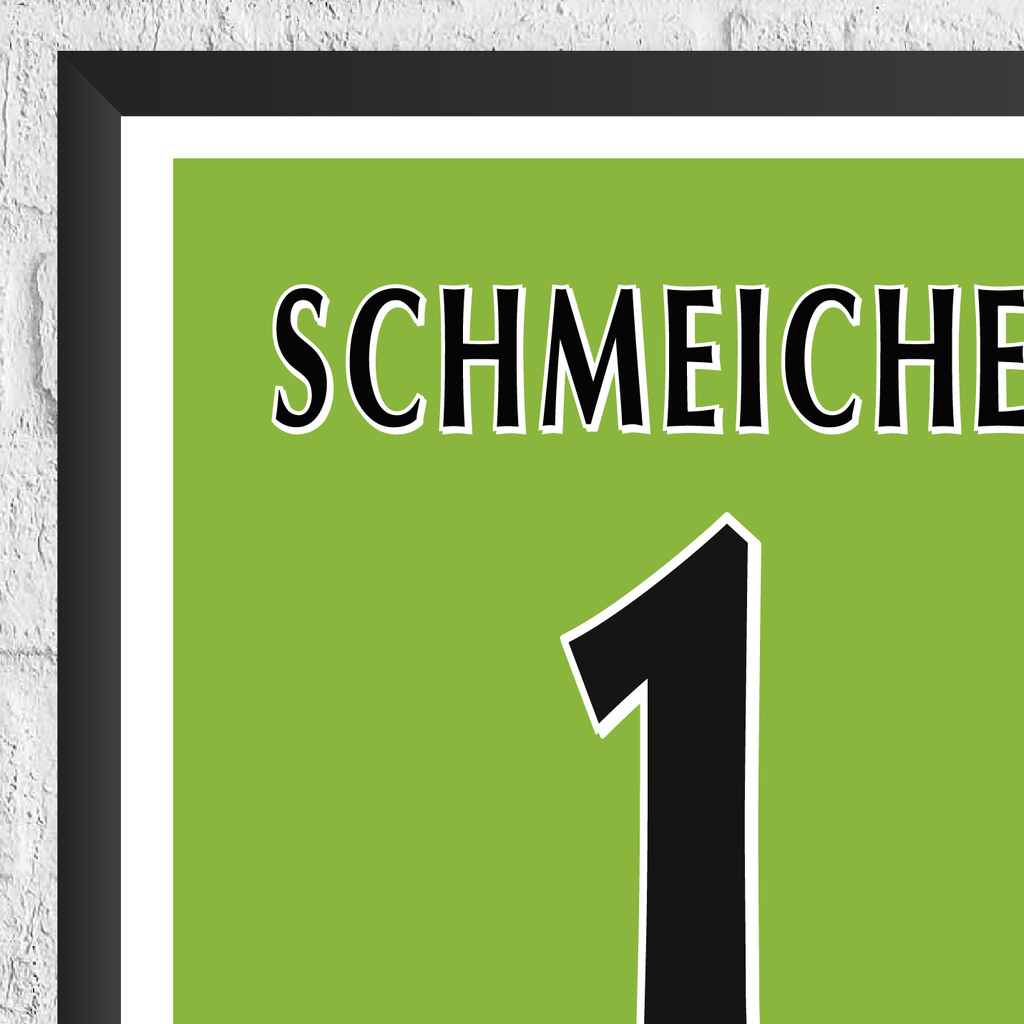 Peter Schmeichel Legend Stats Print