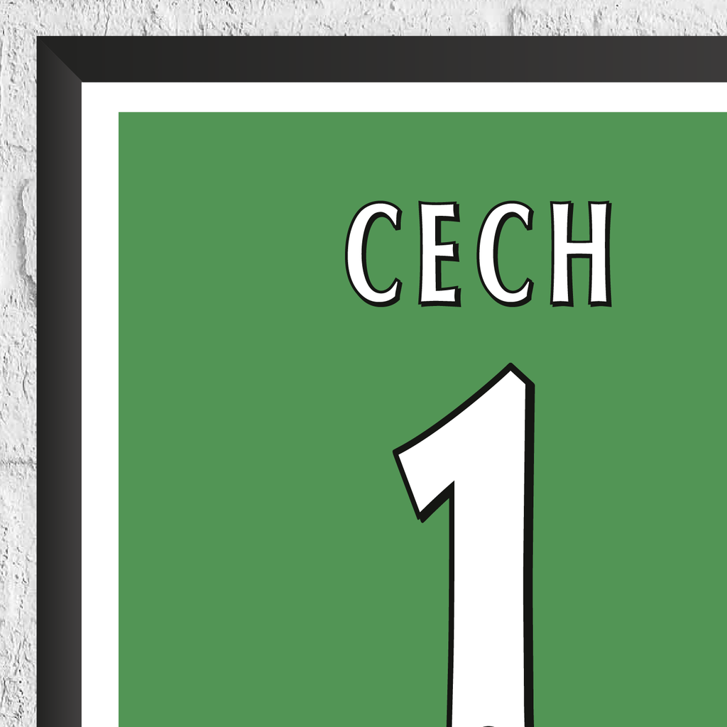 Petr Cech Legend Stats Print