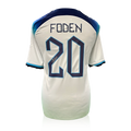 Phil Foden Signed England Shirt